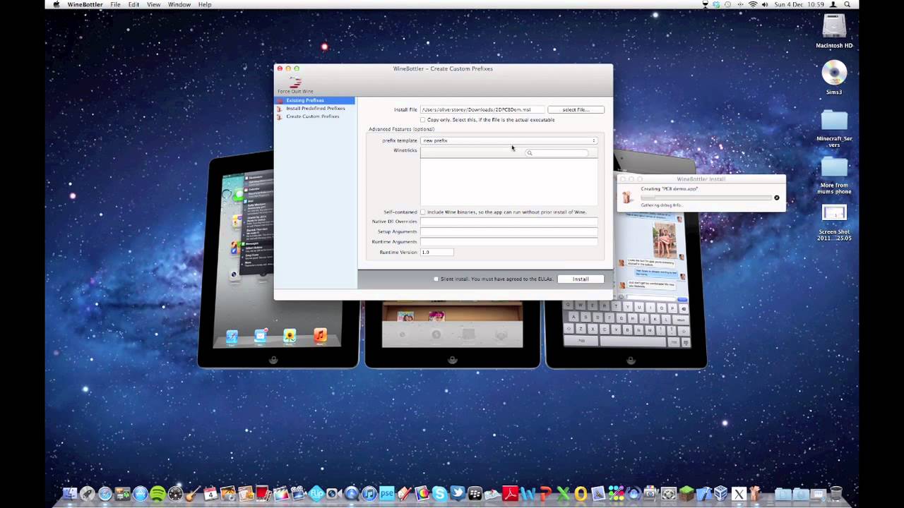 Wine for mac runs 64 bit windows app windows 10